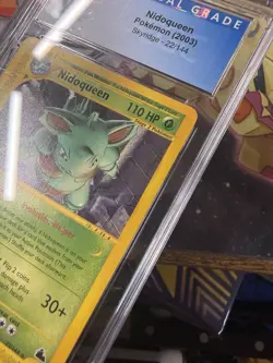 Nidoqueen 22/144 Skyridge CGC 10 GEM MINT Pokemon eReader Card Old Label - Image 4