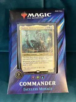 Magic The Gathering MTG Commander 2019 Faceless Menace Deck Factory Sealed - Image 1