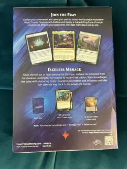 Magic The Gathering MTG Commander 2019 Faceless Menace Deck Factory Sealed - Image 2