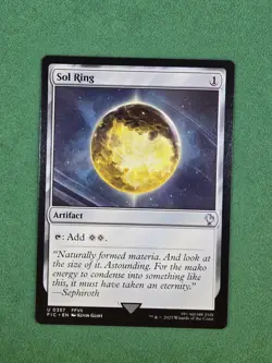 MTG Sol Ring (0357) U Commander: FINAL FANTASY 357 Magic The Gathering - Image 3