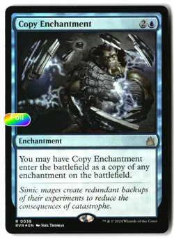 MTG Copy Enchantment [RVR - 39] LP Foil 6-31 - Image 1