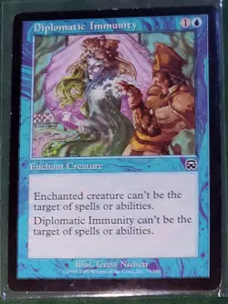 Diplomatic Immunity Mercadian Masques Regular MTG Magic The Gathering MP - Image 1