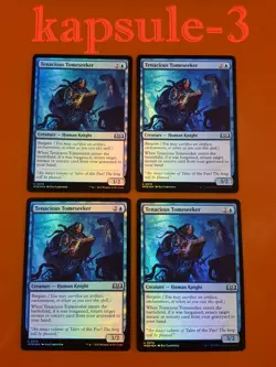 4x Tenacious Tomeseeker | FOIL | Wilds of Eldraine | MTG Magic Cards - Image 1
