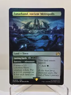 MTG Zanarkand, Ancient Metropolis (Borderless) Foil Final Fantasy - Image 1