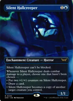 Silent Hallcreeper (Borderless) – Duskmourn: House of Horror 345 DSK • R - Image 1