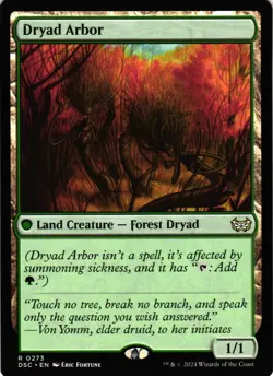Dryad Arbor – Commander: Duskmourn: House of Horror 273 DSC • R - Image 1