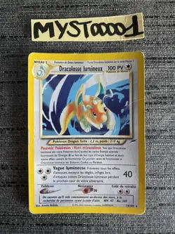 Carte Pokemon Dracolosse Lumineux 14/105 Holo Neo Destiny Wizards Francais OCCAS - Image 1