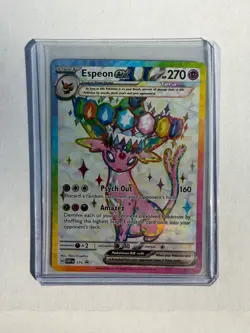 Espeon ex SVP Black Star Promo Pokemon Scarlet & Violet 2025 - Image 1