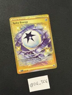 Pokemon Journey Together - Spiky Energy - 190/159 - GOLD Full Art Rare - M/NM - Image 3