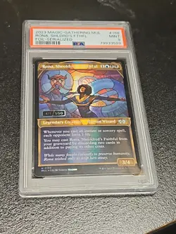 Magic MTG - Rona, Sheoldred's Faithful MUL #188 Serial 411/500 PSA 9 Multiverse - Image 1