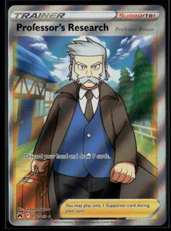 Professor's Research 150/159 Crown Zenith Rare Ultra Pokemon - Image 1