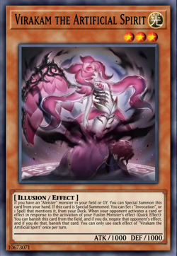 Yugioh! Virakam the Artificial Spirit CHAOS ORIGINS PREORDER - Image 1