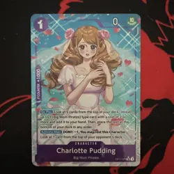 CHARLOTTE PUDDING - OP11-070 - One Piece - ALT ART - English - SR - Image 1