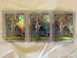 3X Nami EB03-053 Extra Booster: One Piece Heroines Edition SR FAST SHIPPING - Image 1