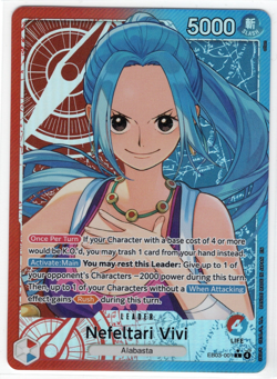 2026 One Piece -Heroines Edition- #EB03001 Nefeltari Vivi ALT ART L - Image 1
