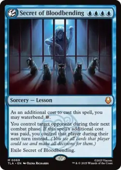 ~ Secret of Bloodbending ~ NM Foil ~ MTG: Avatar ~ MTG ~ - Image 1