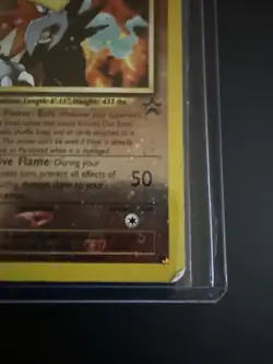 Pokemon Entei TCG 34/53 WOTC Black Star Promo Holo Card Vintage - Image 5