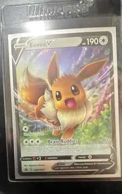 Eevee V SWSH065 SWSH: Sword & Shield Promo Cards Holo - Image 1
