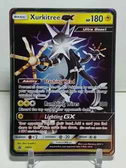 💫✨💫 POKEMON PROMO CARD - FULL ART - XURKITREE GX SM68 💫✨💫 - Image 3