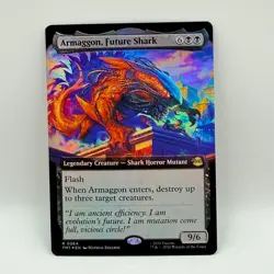 Armaggon Future Shark 0264 Foil Secret Lair TMNT Magic The Gathering MTG Card - Image 4