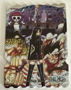 NICO ROBIN SR SR-052 Diecut Style Thousand Sunny ONE PIECE Anime Card - Image 1