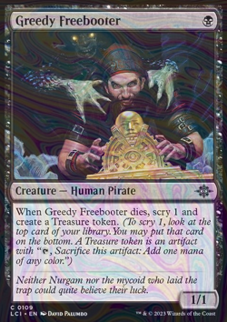 Foil Greedy Freebooter - lci - 109 | MTG Card - Image 3