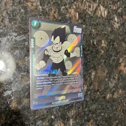 Vegeta SB02-045 Rare Foil Manga Booster 02 Dragon Ball Super Card Game | NM - Image 3