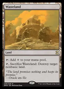 Wasteland - Light Play MTG Eternal Masters - Image 1
