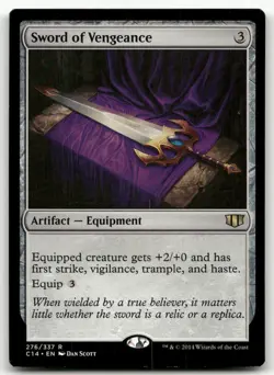 Sword of Vengeance #276 (NM) Commander 2014 C14 Magic MTG - Image 1