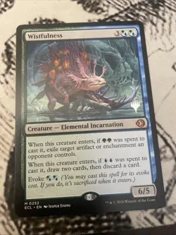 Wistfulness Regular Mythic NM Lorwyn English mtg pack fresh - Image 1