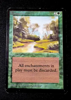 Tranquility Alpha LP Light Play MTG Magic The Gathering - Image 1