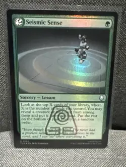 Seismic Sense Avatar: The Last Airbender Foil - Image 1