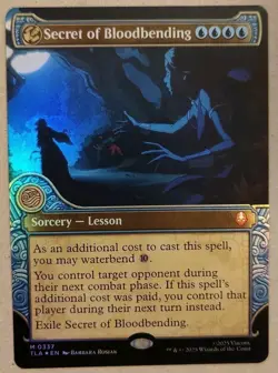Secret of Bloodbending (Showcase) Avatar: The Last Airbender Foil - Image 1