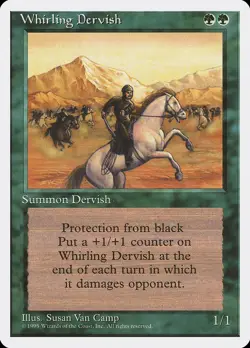 4x Whirling Dervish - LP - 4th Edition - SPARROW MAGIC mtg - Image 1