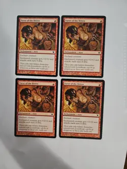 MtG Furor of the Bitten NM/LP x4 - Innistrad - Image 1
