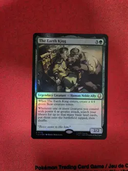 Wizards of the Coast MTG The Earth King TLA 0172 Rare Foil EN 2025 - Image 2