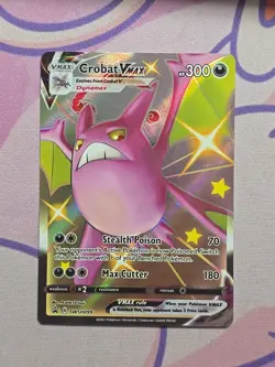 Pokemon Crobat VMAX Holo Promo SWSH099 - Sword & Shield Promo LP - Image 1