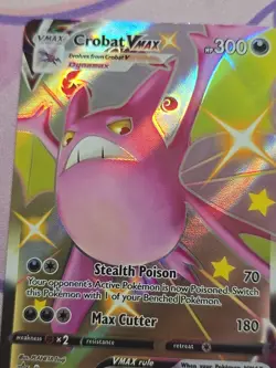 Pokemon Crobat VMAX Holo Promo SWSH099 - Sword & Shield Promo LP - Image 2