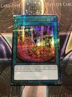 * POT OF EXTRAVAGANCE * ALT ART QUARTER CENTURY SECRET RARE RA04-EN093 YUGIOH! - Image 1