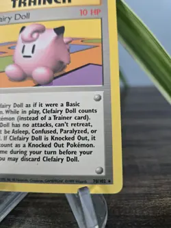 Pokemon Clefairy Doll 70/102 - Base Set - NM Rare - 1999 English Vintage WotC - Image 5