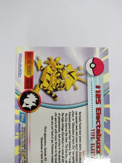 2000 Topps Pokemon TV Animation Edition Series 3 Non Holo #125 Electabuzz - Image 3
