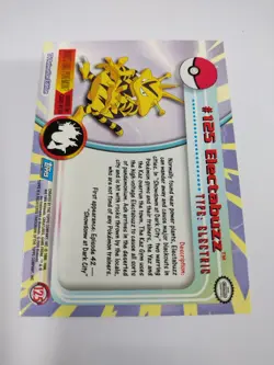 2000 Topps Pokemon TV Animation Edition Series 3 Non Holo #125 Electabuzz - Image 4
