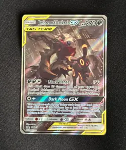 Pokemon TCG Umbreon & Darkrai GX SM241 TAG TEAM Promo Holo 270 HP English - Image 1