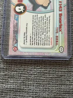 Topps Pokemon Snorlax 2000 TV Animation Edition Series 3 143 Blue Label Non Holo - Image 3