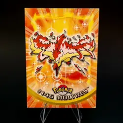 Pokemon TCG - Moltres 146 - Topps TV Animation Series 3 - 2000 LP/NM - Image 1