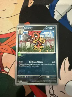 Pokemon TCG Scrafty 058/086 Sv: White Flare pokeball - Image 1