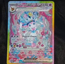 The Pokemon Company Sylveon ex Sv: Prismatic Evolutions SIR Holo 156/131 270 HP - Image 1