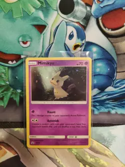 Pokemon TCG Black Star Promo Holo Mimikyu SM29 - Image 1