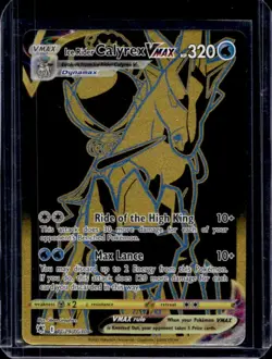2022 Pokemon SWSH Ice Rider Calyrex VM Trainer Gallery #TG29/TG30 - Image 1