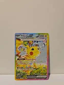 Pokemon Pikachu EX 238/191 Sv08 Surging Sparks SIR Full Art Holo 200 HP ENG - Image 1